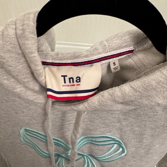 Grey TNA Hoodie - Picture 3 of 3